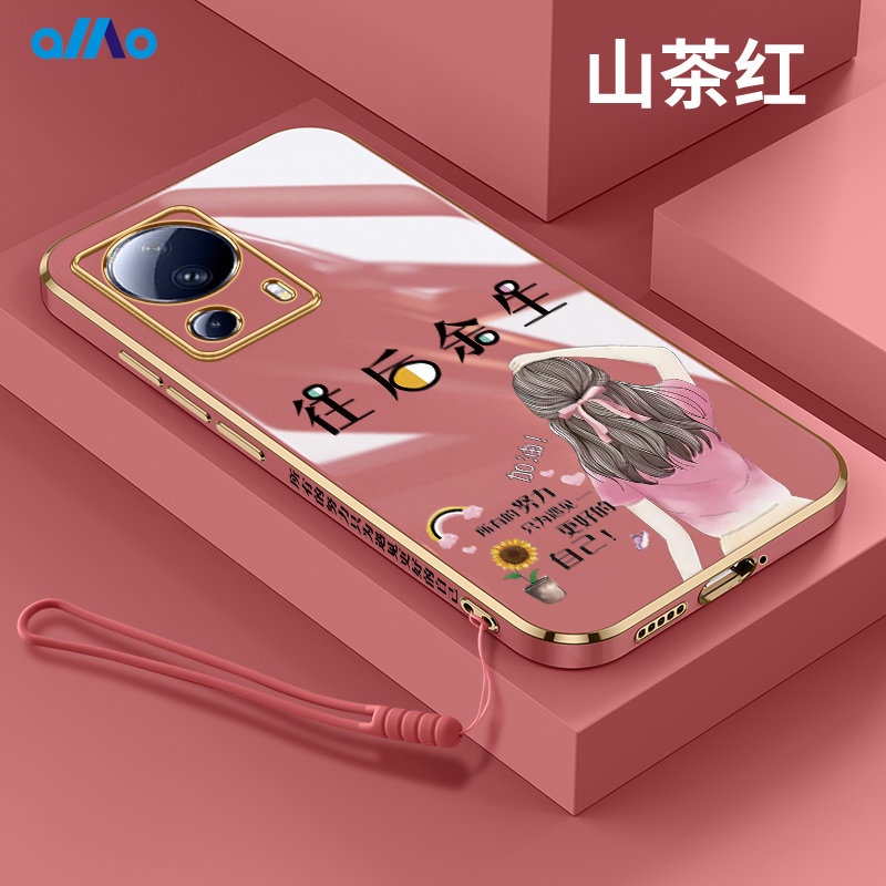 Ốp Điện Thoại Chống Sốc Có Dây Đeo Cho Xiaomi 13 Lite 13 Pro 13 Xiaomi 12T Pro 12T 12 Lite