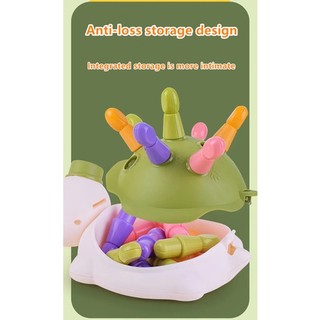 Đồ Chơi Lắp Ráp Hình Khủng Long Âm Nhạc Giáo Dục Sớm Cho Bé