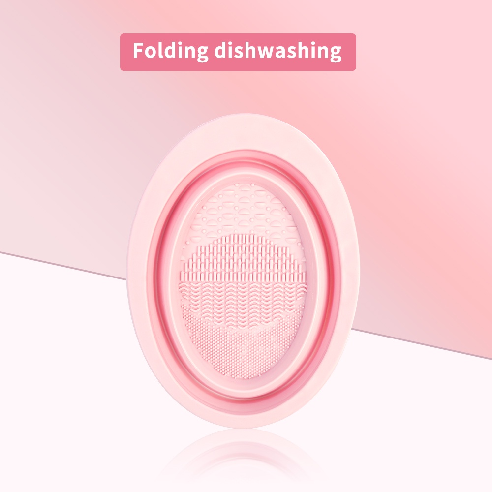 Ảnh Set dụng cụ làm sạch cọ trang điểm MAANGE hỗ trợ rửa và phơi khô tiện lợi 1