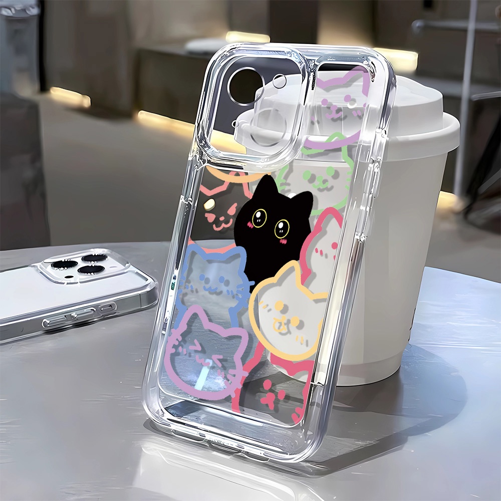 Ốp Điện Thoại Bảo Vệ Toàn Diện Họa Tiết Mèo Dành Cho iphone 15 pro 14 promax 14 pro 12 12 pro max 13 13pro 13 pro max
Ốp Điện Thoại Mềm Trong Suốt Chống Rơi Cho Iphone 7 8plus xs max 7 8plus