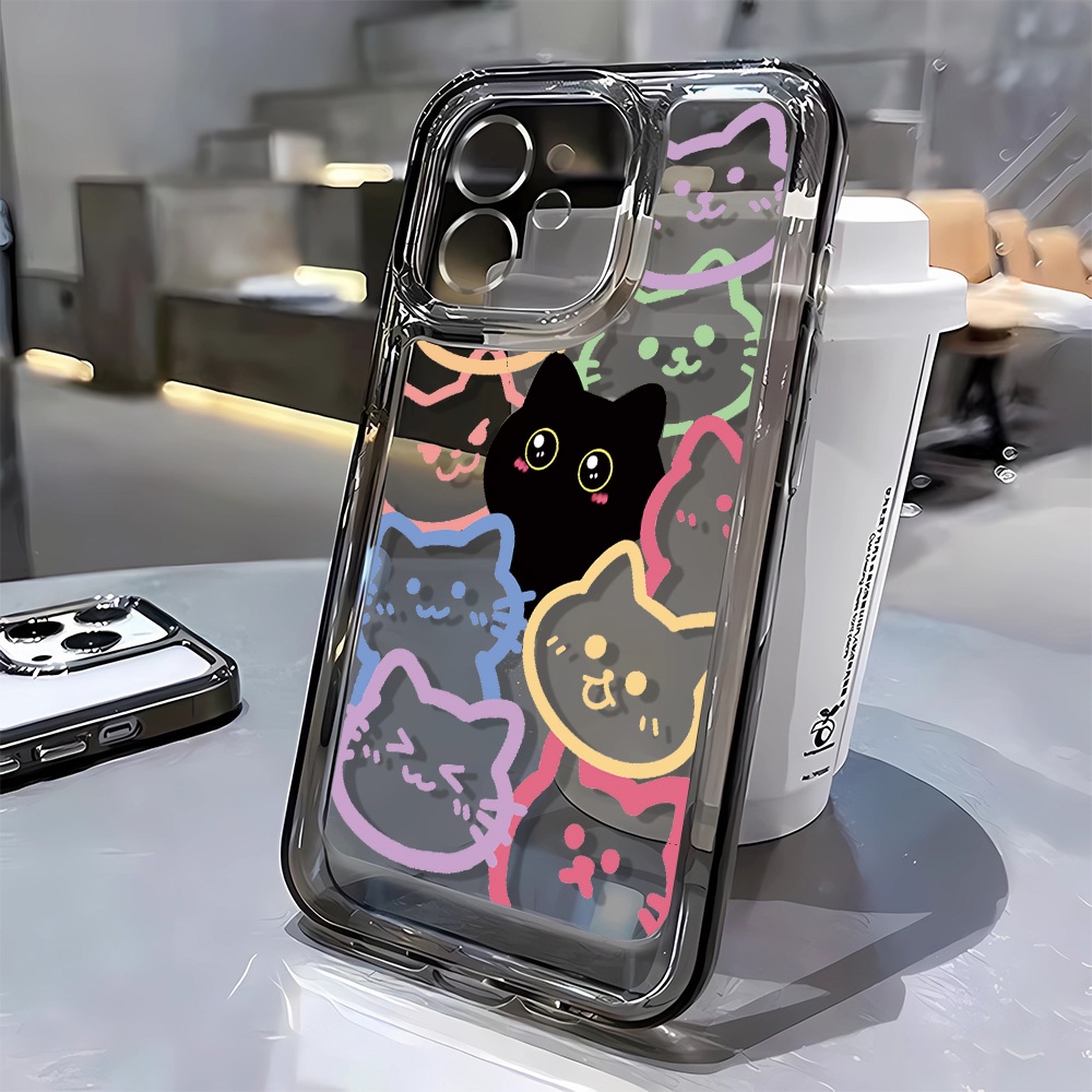 Ốp Điện Thoại Bảo Vệ Toàn Diện Họa Tiết Mèo Dành Cho iphone 15 pro 14 promax 14 pro 12 12 pro max 13 13pro 13 pro max
Ốp Điện Thoại Mềm Trong Suốt Chống Rơi Cho Iphone 7 8plus xs max 7 8plus
