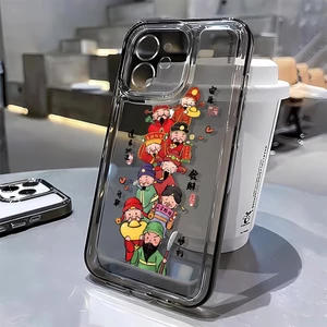 Ốp Điện Thoại In Chữ Tài Lộc Độc Đáo Cho iphone 15 pro 14 promax 14 pro 12 12 pro max 13 13pro 13 pro max xs Ốp Điện Thoại Mềm Trong Suốt Chống Rơi Cho Iphone 7 8plus xs max 7 8plus