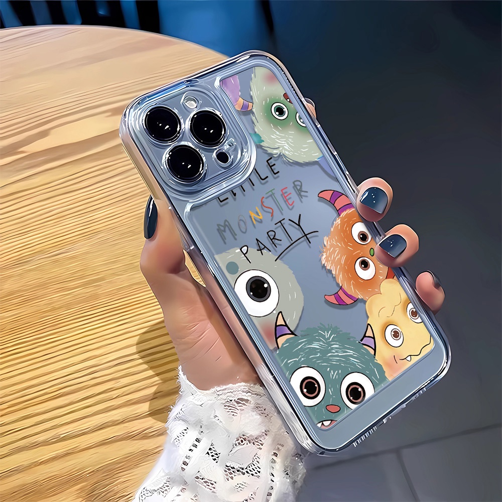 Ốp Điện Thoại Họa Tiết Quái Vật Nhỏ Dễ Thương Cho iphone 15 pro 14 promax 14 pro 12 12 pro max 13 13pro 13 pro max xs
Ốp Điện Thoại Mềm Trong Suốt Chống Rơi Cho Iphone 7 8plus xs max 7 8plus