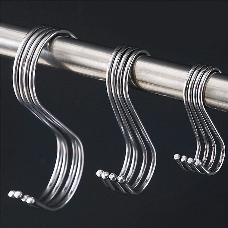 COD🌼🌼Móc treo inox đa năng chữ S - 1 móc | Shopee Việt Nam