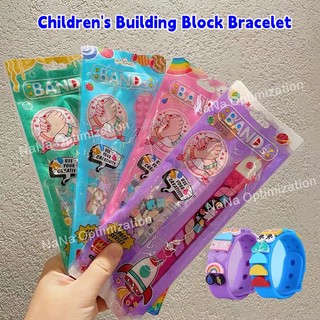 Bộ 29 Khối Đồ Chơi Lắp Ghép Vòng Tay handmade Có Thể Điều Chỉnh Độ Dài Sáng Tạo Cho Bé Trai Và Bé Gái
