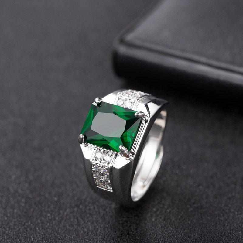 Men's Moissanite Ring by JIANOCSE