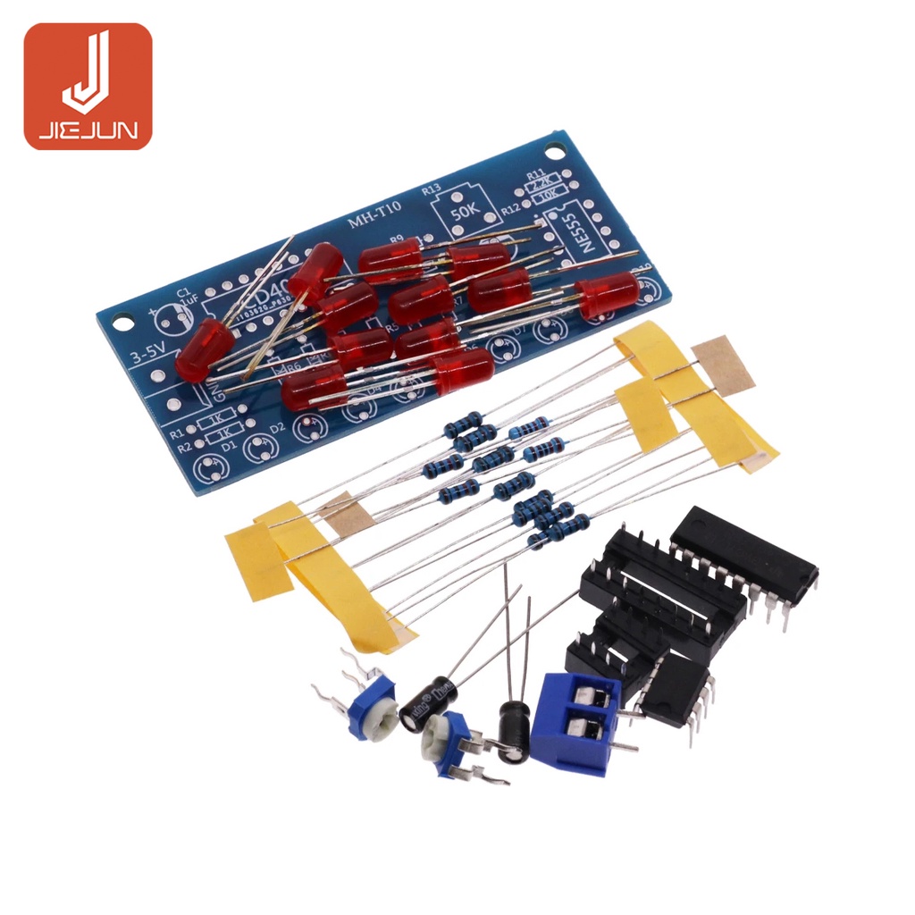 NE555 + CD4017 Luce Acqua Fluente Luce LED Module Kit FAI DA TE - Foto 5