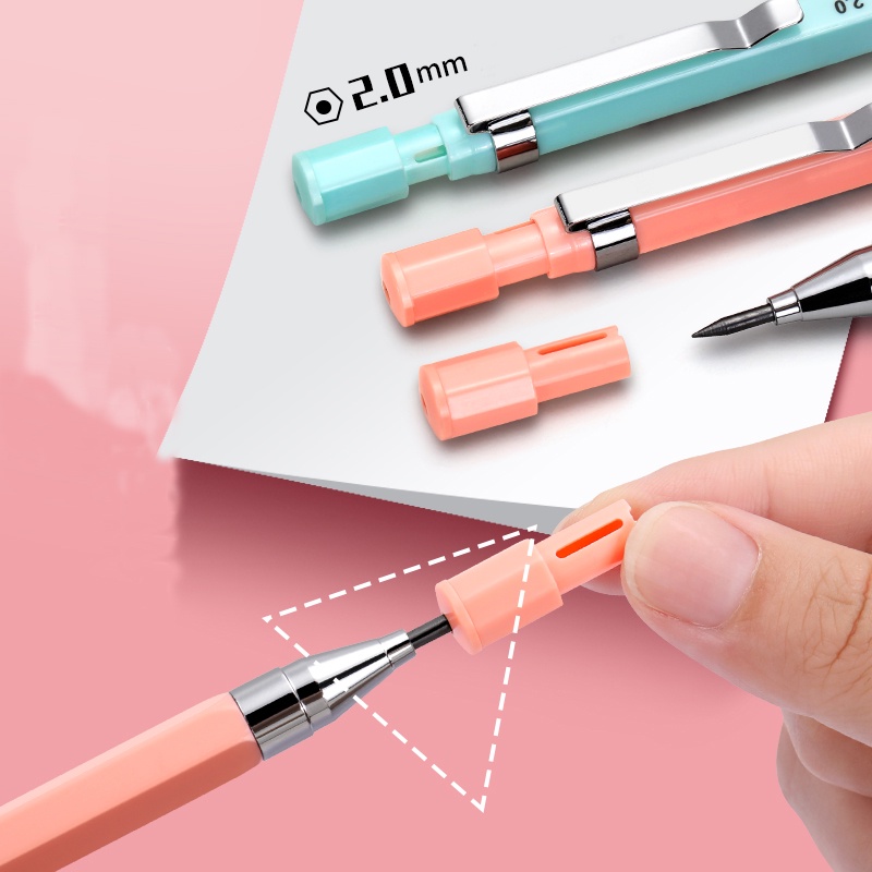 Product image Letit | Bút Chì Cơ M&G 2.0mm ✏️ Kèm Gọt Tự Động 📚 Đồ Dùng Học Sinh 6