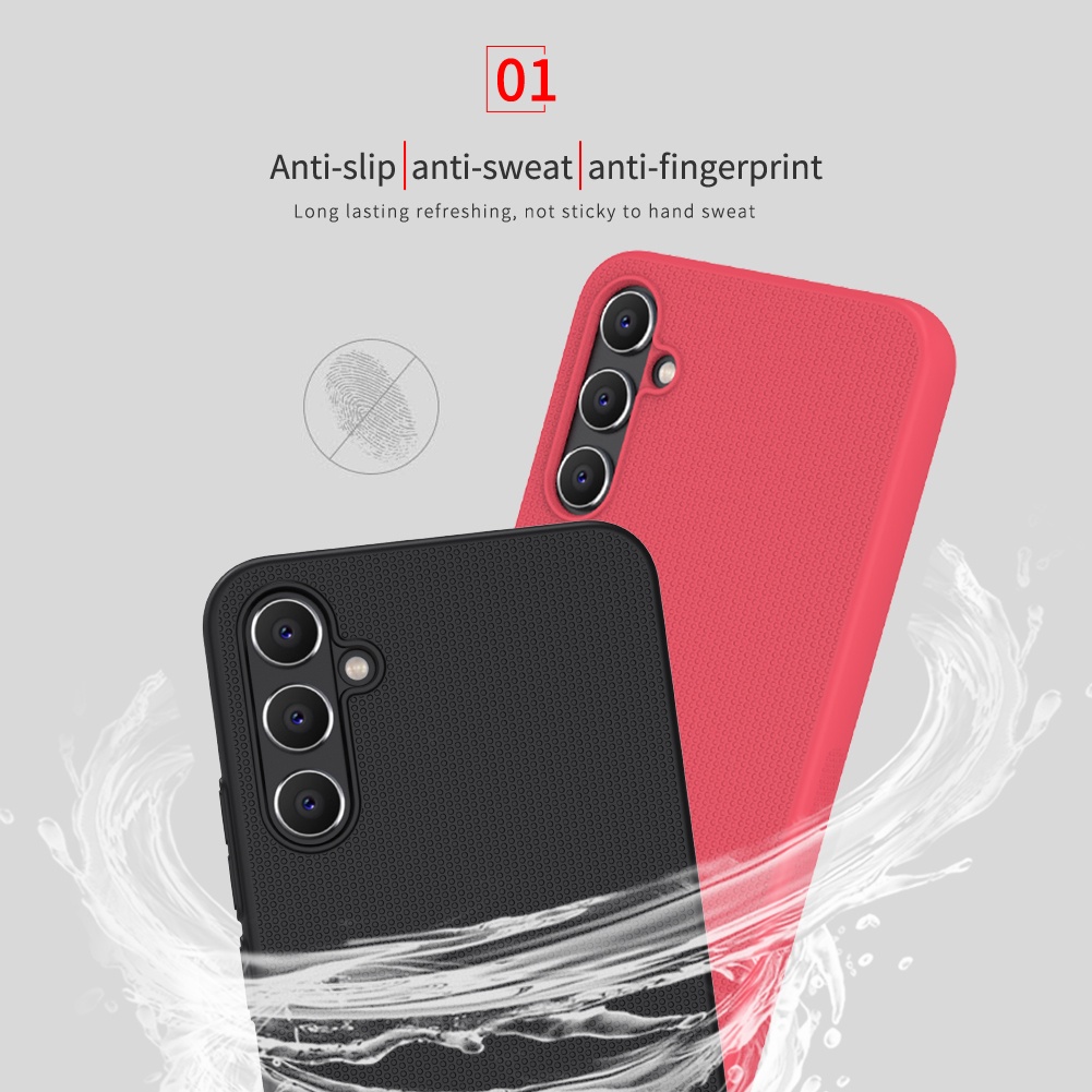 Ốp Điện Thoại Nillkin Bằng PC Cứng Mặt Nhám Chống Sốc Cho Samsung Galaxy A14 4G / A14 5G / A24 / M54 / A34 5G