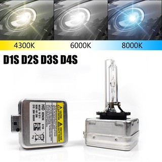 Bóng Đèn Pha Xenon 4300K 6000K 8000K D1S D2S D3S D4S HID Chuyên Dụng Cho Xe Hơi