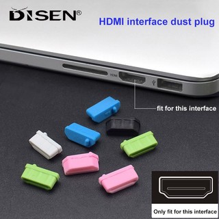 5 / 10 Chiếc Giao Diện HDMI Silicon Nhiều Màu Sắc Chống Bụi Cắm Máy Tính Giao Diện Độ Nét Cao Chống Bụi Chống Thấm Nước Bảo Vệ Cắm