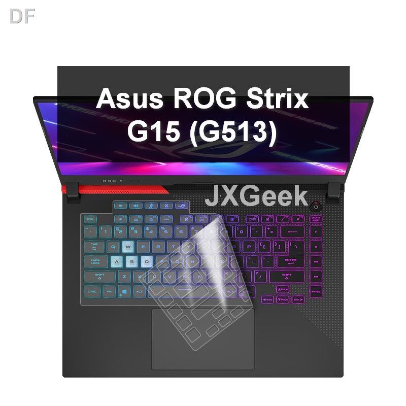 Copertura per tastiera per ASUS ROG Strix G15 Gaming Laptop G513QR G513QR- ES96, 15,6 ASUS ROG Strix G15 G513 [non adatta per ASUS ROG Strix G15 2020] - Nero