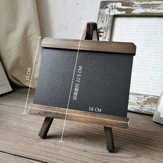 Bắc Âu Retro Thanh Đau Khổ Bảng Đen Nhỏ Bảng Tin Để Bàn Đồ Trang Trí Nhỏ Phòng Khách Cao Cấp Aisle Trang Trí