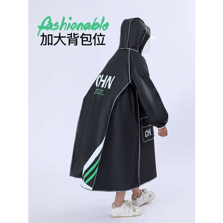 áo mưa 1 người áo mưa bộ cho bé có hàng sẵn Junior Áo Mưa Dáng Dài Bảo Vệ Toàn Thân Dành Cho Học Sinh Tiểu Học Đi Xe Đạp Trẻ Em