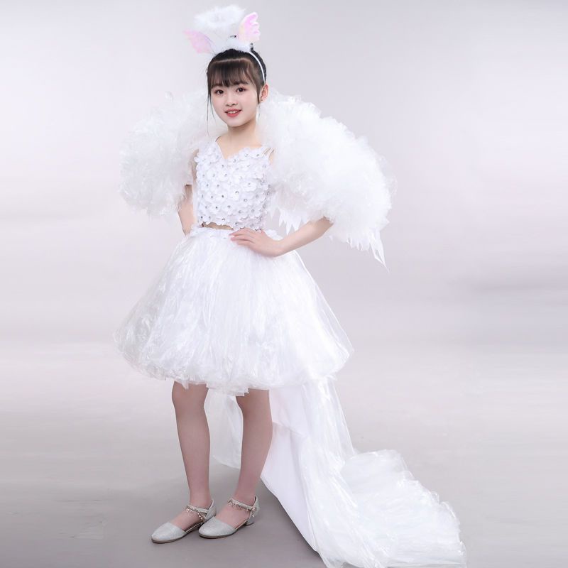 Trang Phục Biểu Diễn Thời Trang Bán Nguyệt Thân Thiện Với Môi Trường 9.18 diy Cho Bé Gái