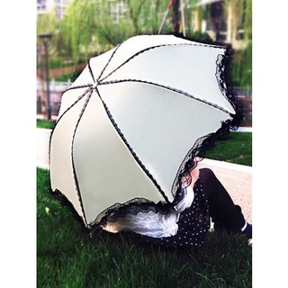 Hàng Có Sẵn * ô che mưa ô gấp gọn ✌Dù Che Nắng Chống Tia uv Dạng Gập Đơn Giản Phong Cách retro Cho Nữ☸