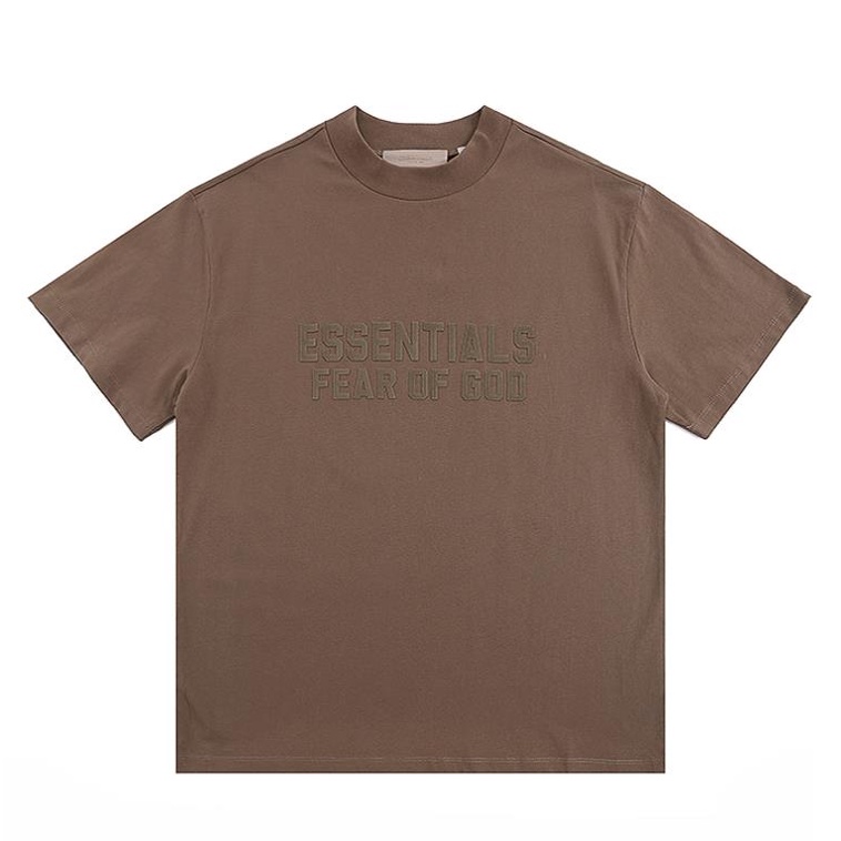 Bán chạy Hàng có sẵn ESSENTIALS FOG Season 8 Tay ngắn in hình Flocking
