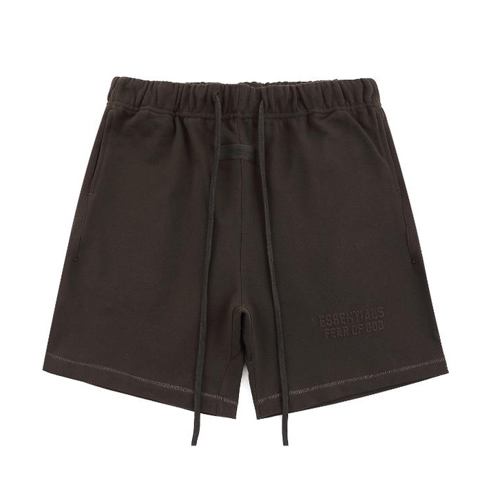 Bán Hàng có sẵn Thời trang Phong cách mới ESSENTIALS FEAR OF GOD Sản phẩm mới Flocking Letter Quần short thông thường