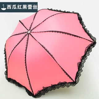 Hàng Có Sẵn * ô che mưa ô gấp gọn ✌Dù Che Nắng Chống Tia uv Dạng Gập Đơn Giản Phong Cách retro Cho Nữ☸