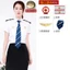 Hàng Mới Về Nữ Đường Sắt Đồng Nhất Áo Sơ Mi Xe Máy Bảo Hộ Lao Động Nữ Đường Sắt Tốc Độ Cao Phi Công Áo Sơ Mi Chuyên Nghiệp Thuyền Trưởng Bánh Xe Giá Trị Đồng Phục Dài♚
