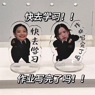 Phù hợp với huy hiệu đứng bột và mực BLACK PINK, Lisa Kim Ji-Ni Kim Ji-Soo Park Chae-Young Hàng hóa Đồ trang trí Acrylic BLACK PINK Huy hiệu đứng và mực, Lisa Jin