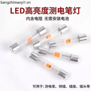 [Điểm nổi bật hai mặt] Bút điện LED nổi bật phong cách mới Bút thử điện Bút thử bóng đèn thử điện Đèn thay thế