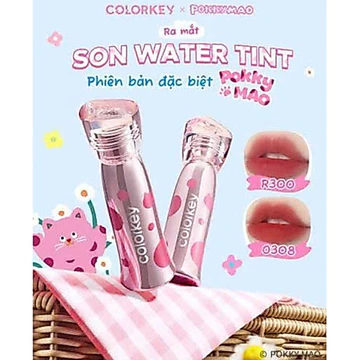 Son Tint Bóng COLORKEY Watery Tint POKKY MAO – Bền Màu, Lâu Trôi, Không Dính Cốc 2.5g | BLINK BEAUTY