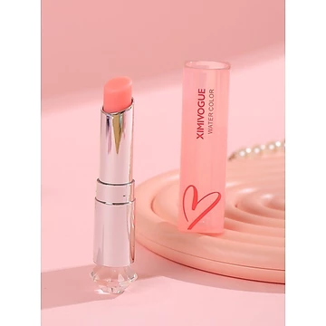 XIMIVOGUE XIMIVOGUE Eslite Watery Thay đổi nhiệt độ Son dưỡng môi Đào Hồng Cam Ngọt Ngào Cam Anh Đào Màu đỏ Thay đổi Son môi