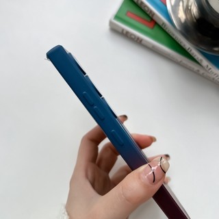 Ốp Silicon Gradient, Thích Hợp Cho Samsung Galaxy S25 S24 S23 Ultra Plus Vỏ Điện Thoại Sạc Từ Tính Có Bảo Vệ Ống Kính Vỏ Mềm T09