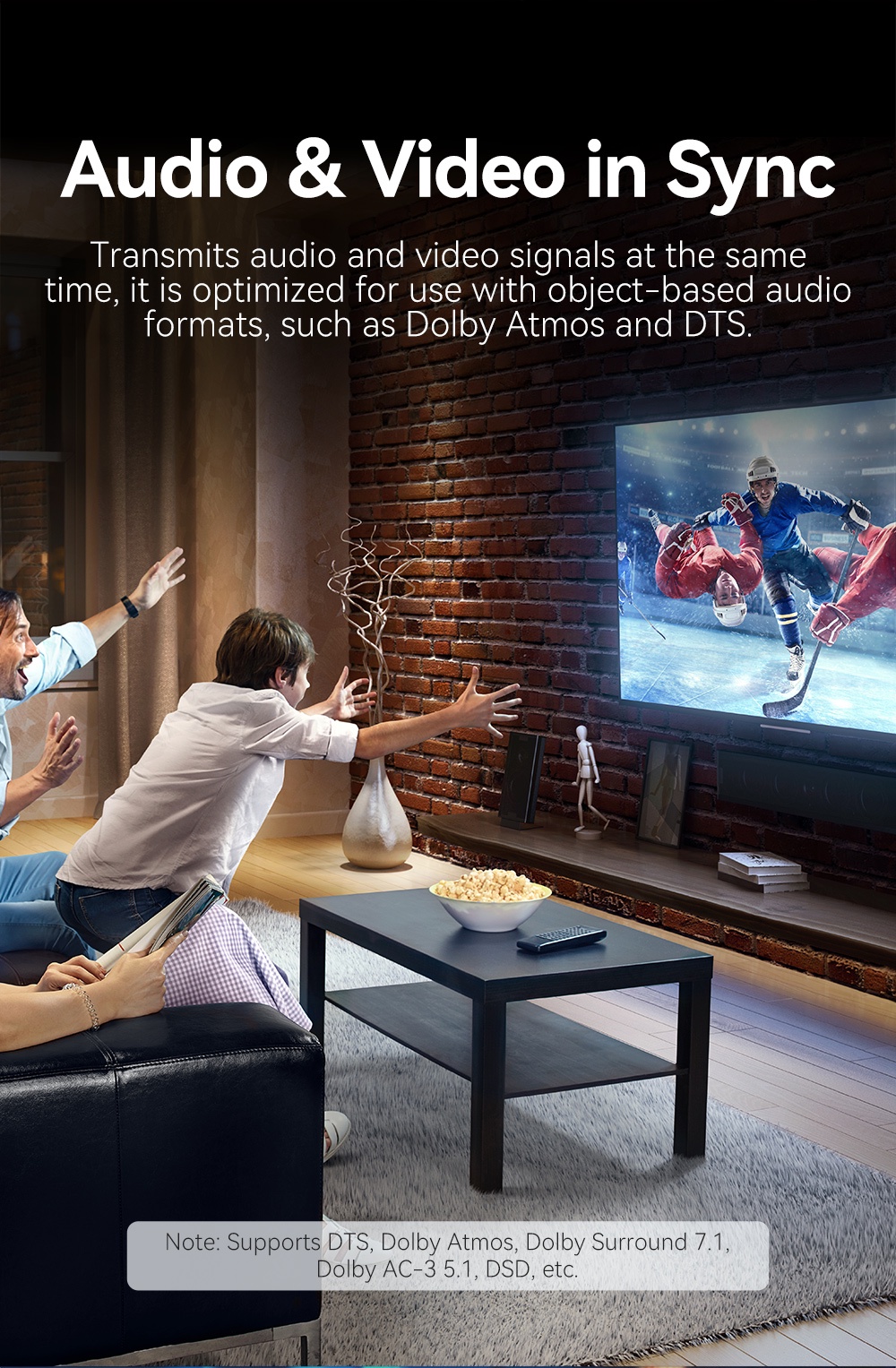 Vention Bộ Chia HDMI 2.0 1 Vào 2 Ra 4K@60Hz | Hỗ Trợ HDR & Âm Thanh 3D ...