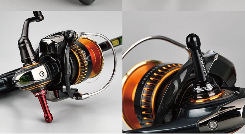 Mô tả Giá đỡ máy câu GOMEXUS R2 42mm thích hợp cho BG Finesse LT Daiwa Peen Battle Conflict Spinning - 7