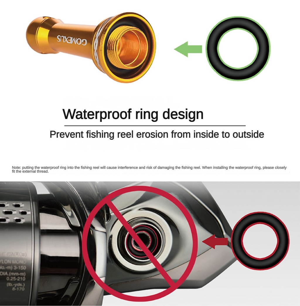 Mô tả Giá đỡ máy câu GOMEXUS R2 42mm thích hợp cho BG Finesse LT Daiwa Peen Battle Conflict Spinning - 5