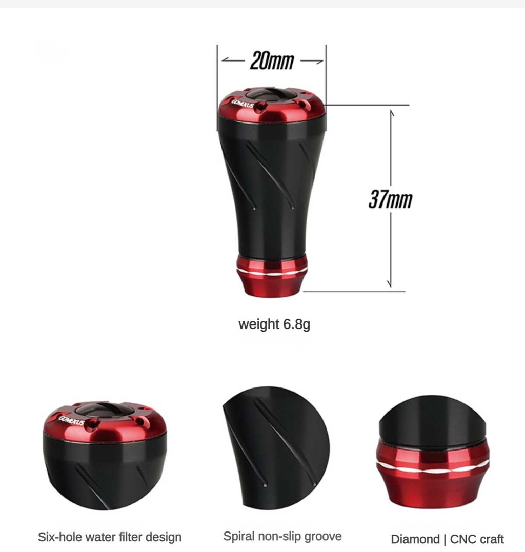 Mô tả Gomexus tay quay máy câu cá CDH  chất liệu sợi carbon kép cho máy câu cá Shimano Vanford DAIWA Emeraldas AJING tay quay máy đứng 82/98mm  giảm jitter - 7