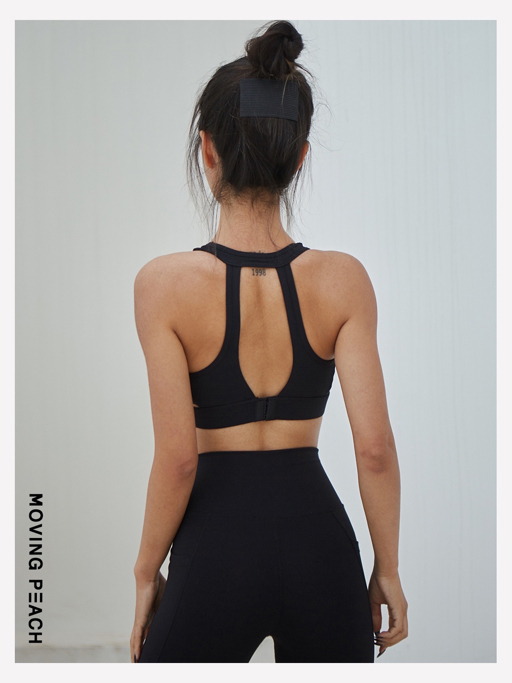 Mô tả MOVING PEACH Áo bra tập gym Ngực Thể Thao Thoáng Khí đồ tập yoga nữ GBB - 10