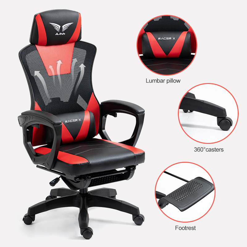 BRTHORY ghế gaming công thái học ghế gameming giá rẻ xoay 360 độ hiện đại Ghế chơi game ngả lưng có chỗ để chân, vận chuyển nhanh | BigBuy360 - bigbuy360.vn