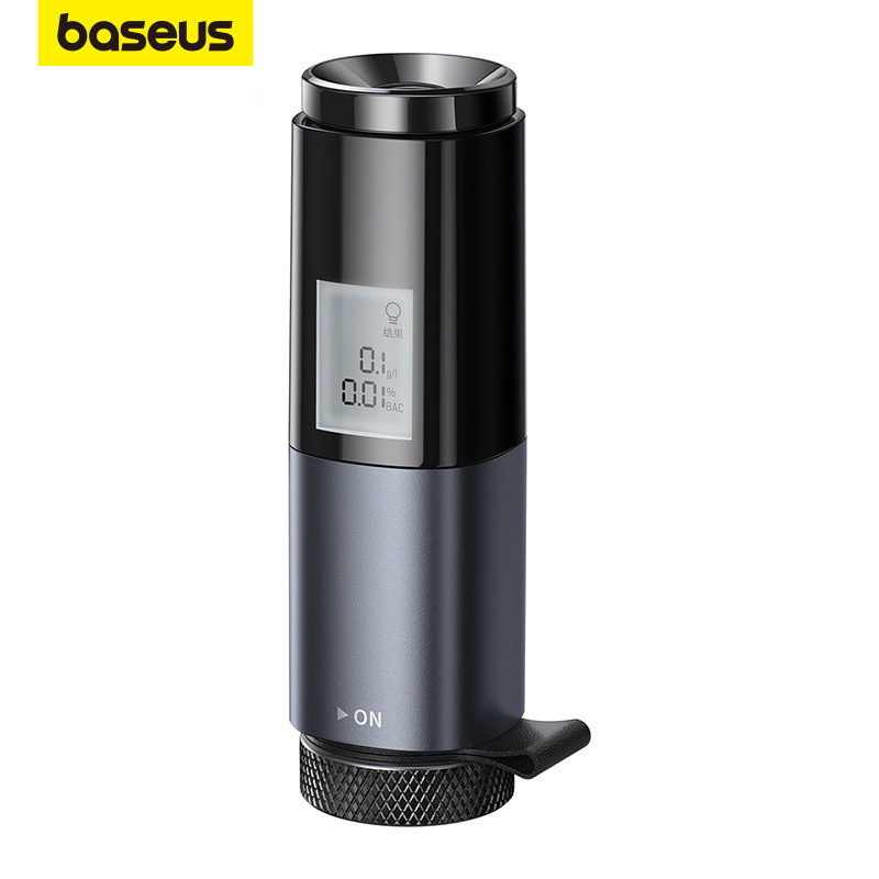 Máy Đo Nồng Độ Cồn Không Tiếp Xúc Có Màn Hình Kỹ Thuật Số Baseus Portable Rechargeable Máy đo nồng độ cồn không tiếp xúc