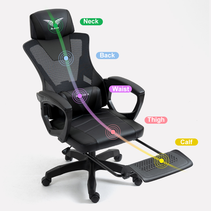 BRTHORY ghế gaming công thái học ghế gameming giá rẻ xoay 360 độ hiện đại Ghế chơi game ngả lưng có chỗ để chân, vận chuyển nhanh | BigBuy360 - bigbuy360.vn