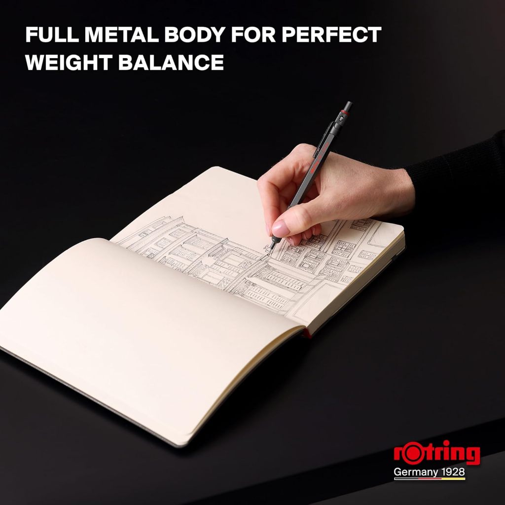 rOtring 600 But Chi Kim 0.5mm/Chocolate Truffle Gioi Han/Than Dong Thau Luc Giac/Grip Khia/JP