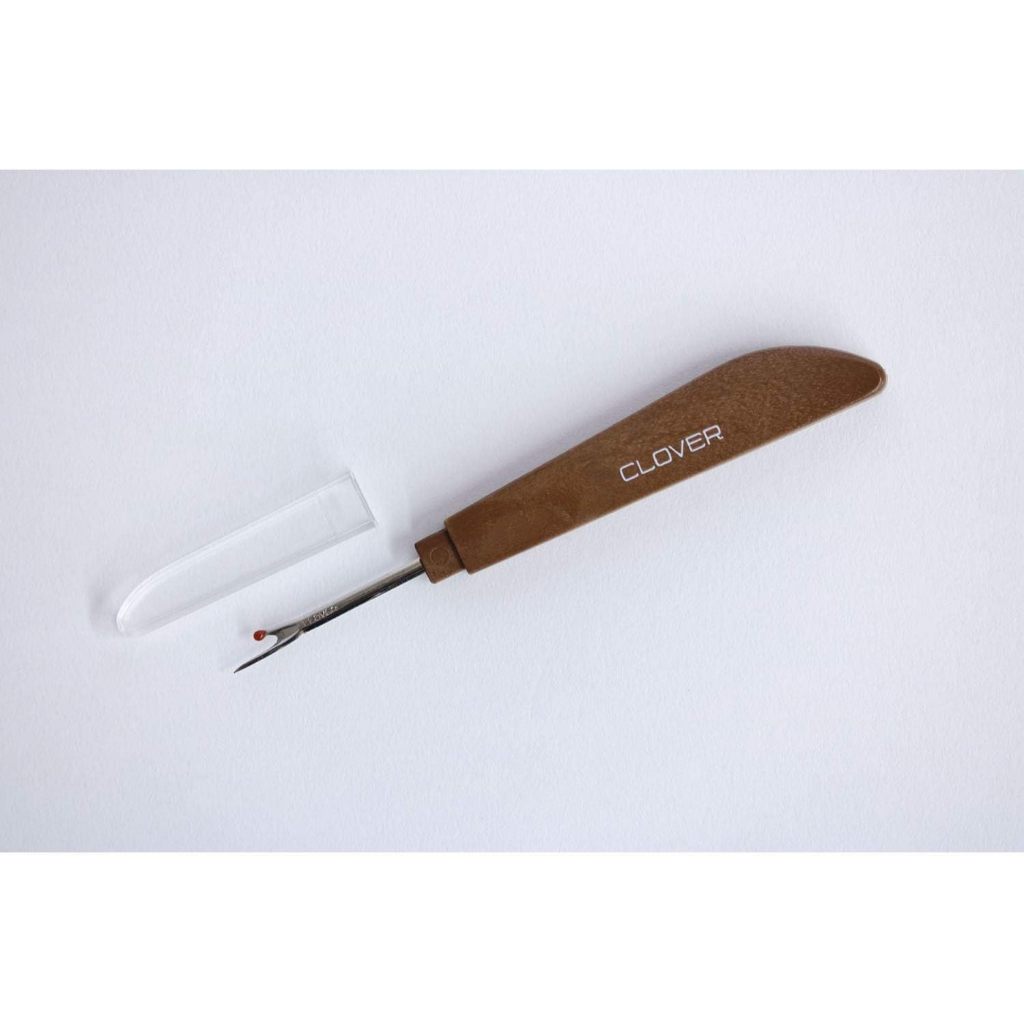 Clover Seam Ripper Tieu Chuan Nhat Ban/Loi Thep Sac/Tay Cam ABS/Nap TPX/Thao Duong May