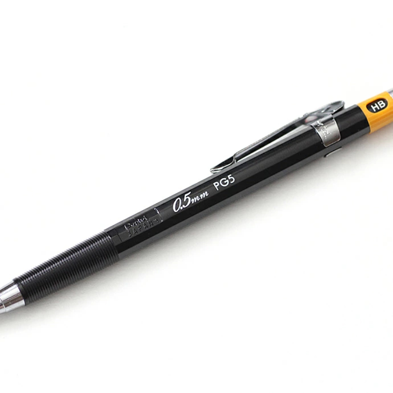 Pentel Graph Pencil PG5-AD/But Chi Bam Ve Ky Thuat 0.5mm/Grip Kim Loai 4 Vi Tri/Nhat Ban