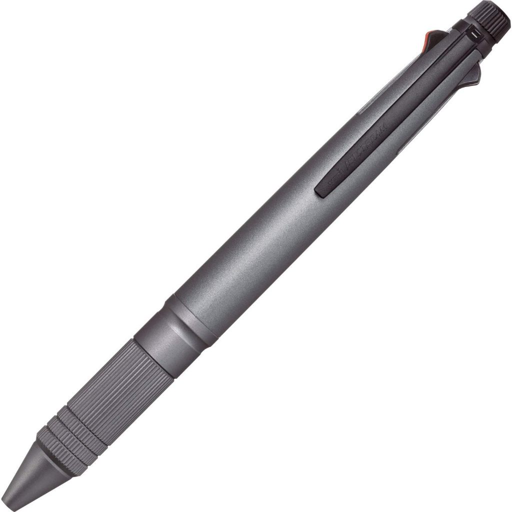 Uni Jetstream 4&1 Metal Edition Bút đa năng 5-in-1/0.5mm/Vỏ nhôm cao cấp/Viết siêu trơn/Japan