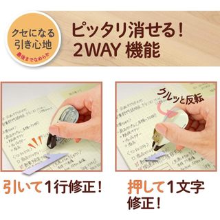 PLUS Whiper Petit Bang Chinh Sua Mau Kem/4 Do Rong 2.5-6mm/Set 2 Cai/Hang Chinh Hang Nhat