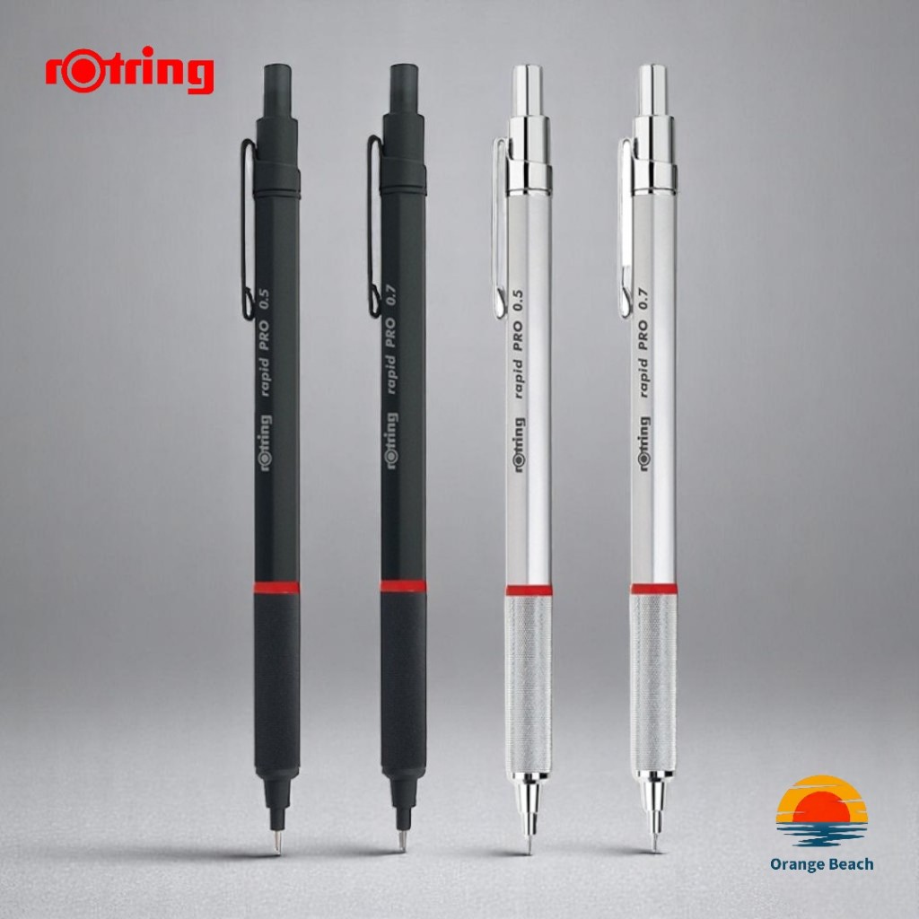 rOtring RapidPro But Chi Bam/0.5 0.7 2.0mm Den Bac/Dau Thu Duoc/Than Thau Luc Giac/5 Kieu