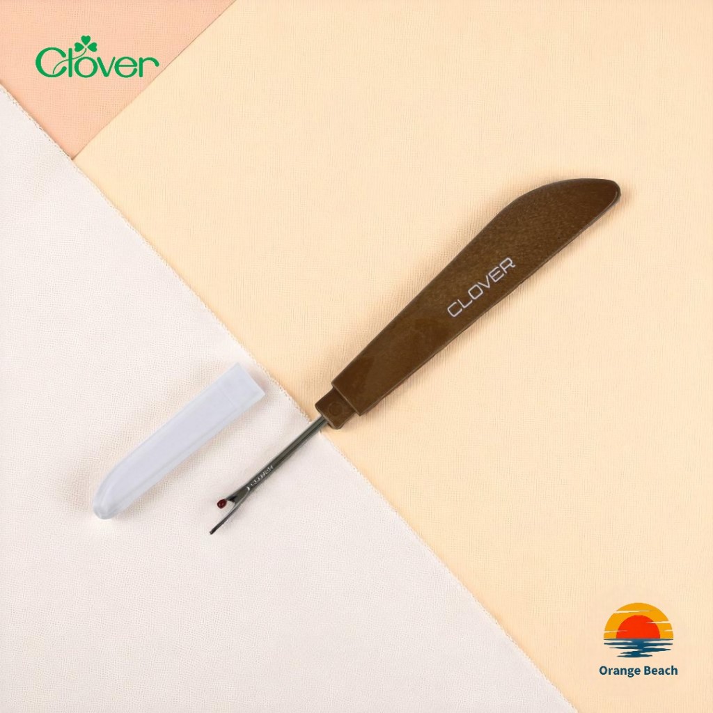 Clover Seam Ripper Tieu Chuan Nhat Ban/Loi Thep Sac/Tay Cam ABS/Nap TPX/Thao Duong May