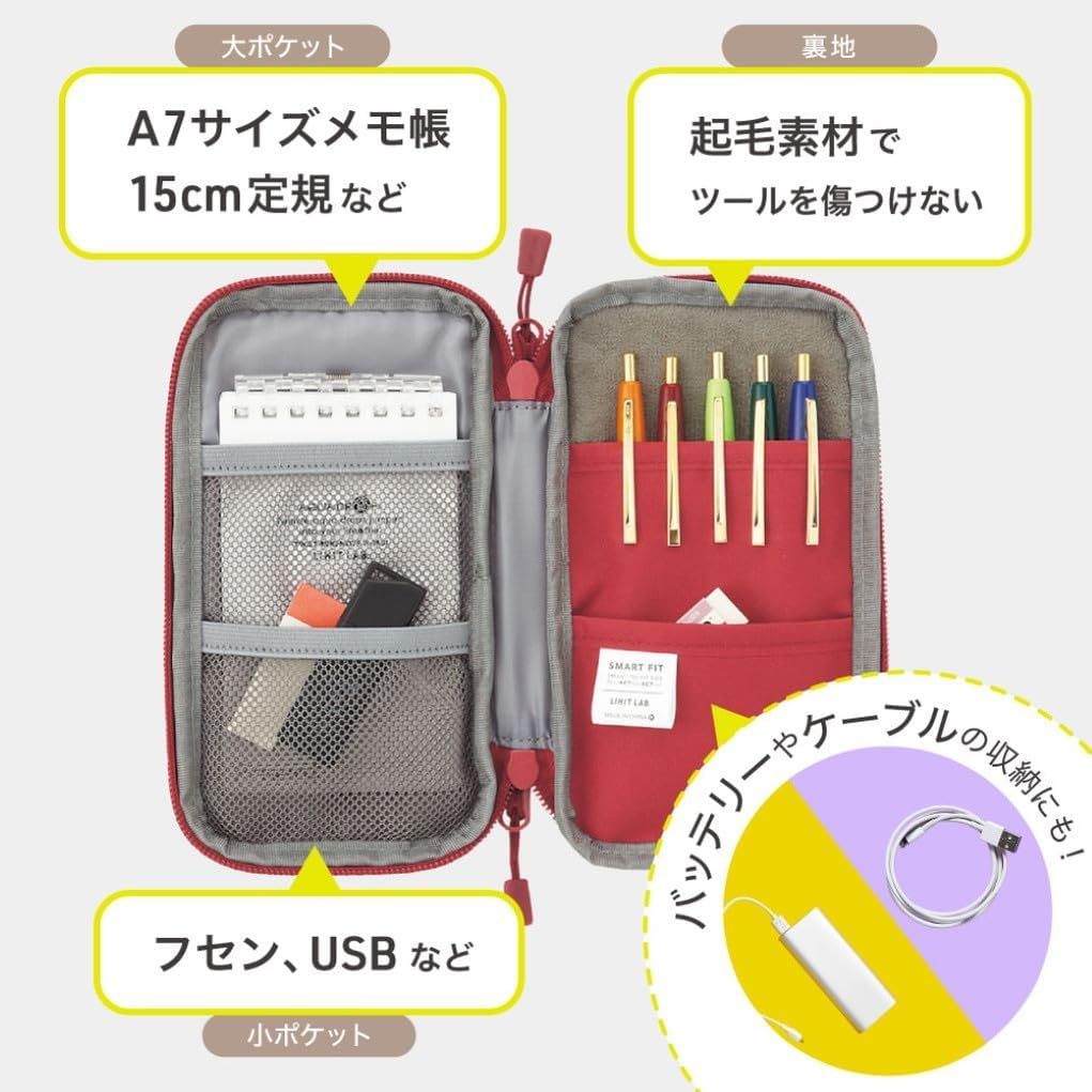 Lihit Lab SMART FIT ACTACT Hop Dung But Gon A-7687 Mong 20mm Chua 12 But 4 Mau Tuy Chon