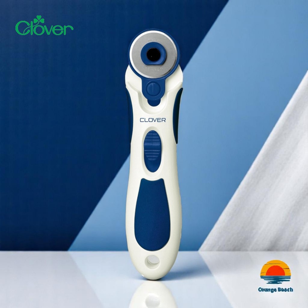 Clover Rotary Cutter Dao Cat Vai 45mm 28mm + Loi Thay The/4 San Pham/Nut Khoa An Toan/Nhat