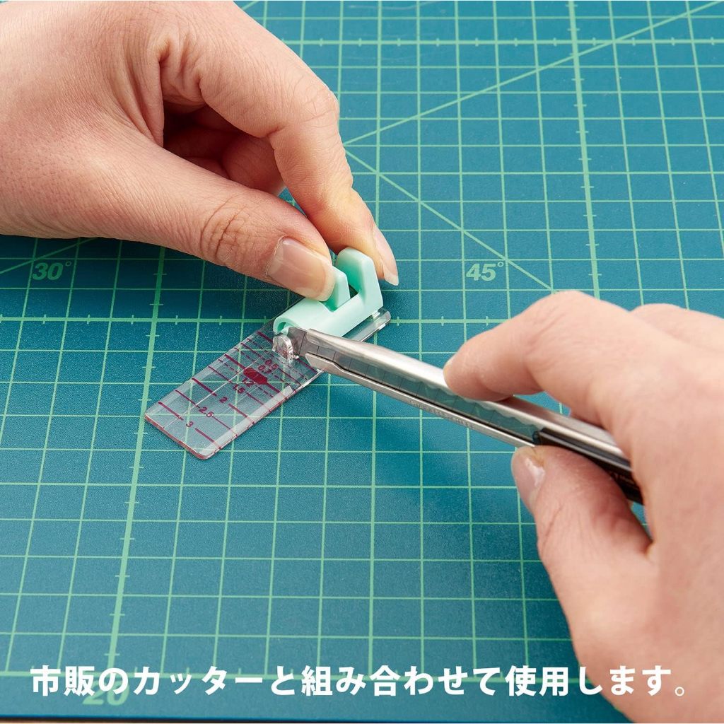Clover Seam Allowance Cutter Guide Thuoc Chan Duong May/1-2cm/Nhat Ban/Quilting/25-323