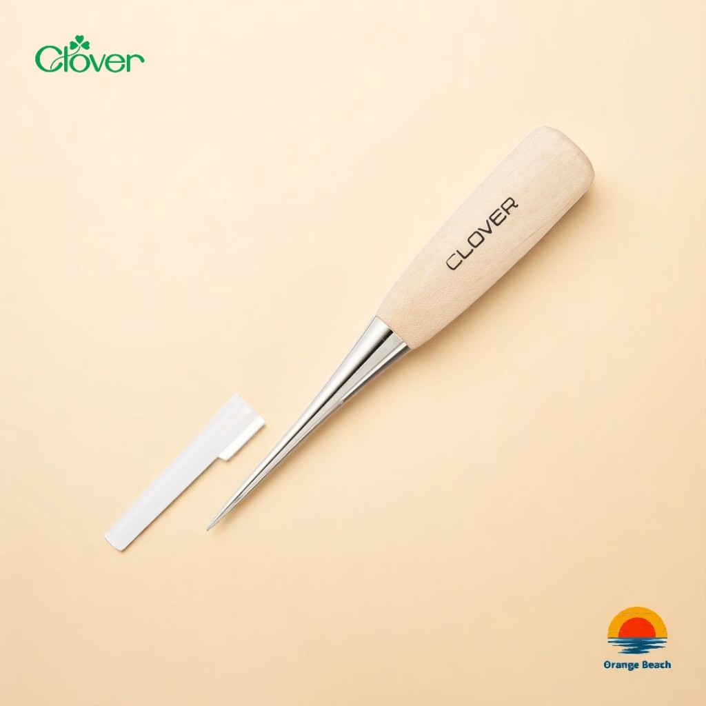 Clover S Awl Dui Khoan Vai/Dau Thep Ma Niken/Tay Cam Go/Kem Nap/Nhat Ban/Thu Cong 21-233