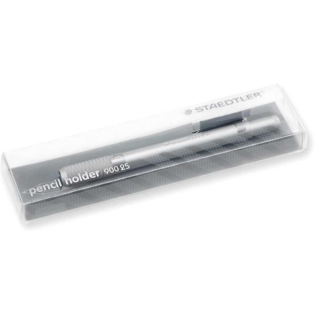 STAEDTLER 900 25 Gia Do But Chi Nhom Cao Cap/Mau Bac/Keo Dai But Chi Ngan/Dung Den Het