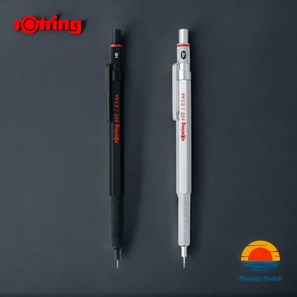 rOtring 600 But Chi Bam/0.5 0.7mm/Than Dong Luc Giac/Ong Dan Co Dinh/Den Bac 4 Mau/Nhat Ban